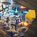 Aliens vs. Cavemen Playmat