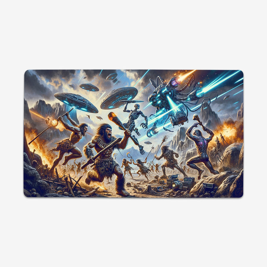 Aliens vs. Cavemen Playmat