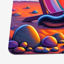 Cartoon Dogs On Beach Playmat