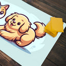 Cute Kitten, Funny Puppy Playmat