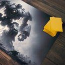 Giant Mech Robot Attacked By Bugs Playmat