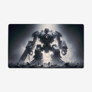 Giant Mech Robot Attacked By Bugs Playmat