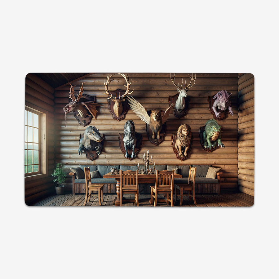 Hunters Trophy Room Playmat