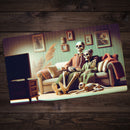 Skeleton Family Movie Playmat