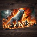 Wolf And Elves Playmat