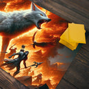 Wolf And Elves Playmat