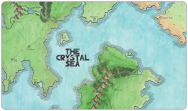 The Crystal Sea Playmat