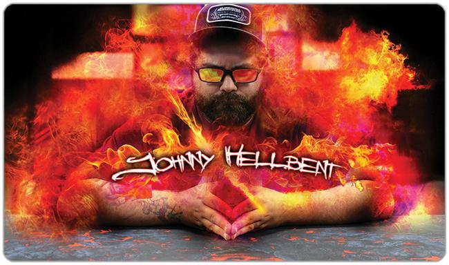 Johnny Hellbent Playmat