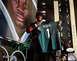 Jordan Davis Philadelphia Eagles Autographed Draft Night 8" x 10" Football Photo