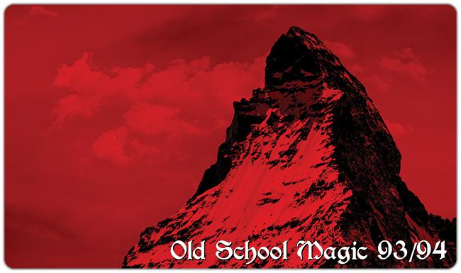 Old School Mountain Playmat