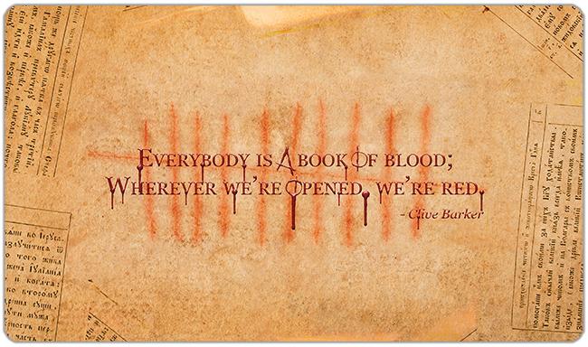 Book of Blood Playmat