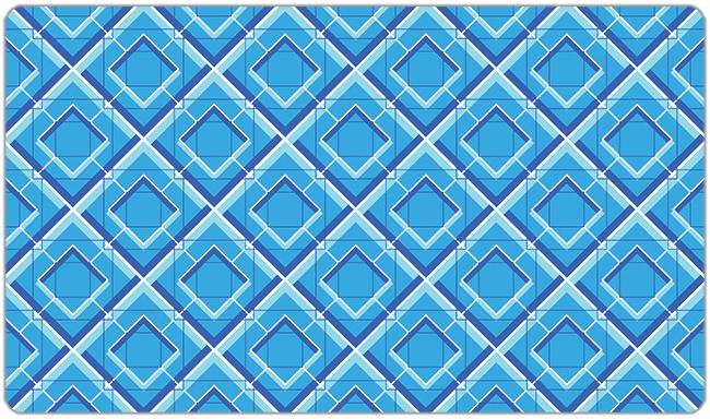 Stacked Grid Playmat
