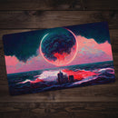 Descending Blood Moon Playmat