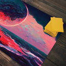 Descending Blood Moon Playmat