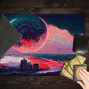 Descending Blood Moon Playmat
