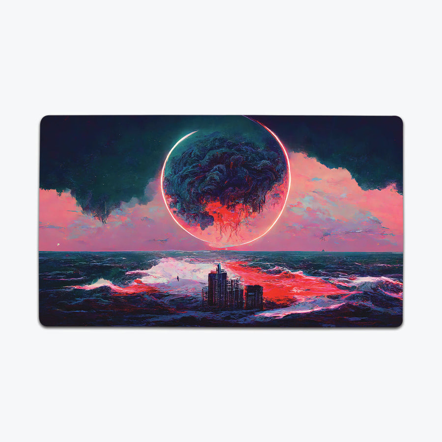 Descending Blood Moon Playmat