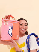 Miffy Flower Fields Fuel Cell Insulated Bottle Bag - Pink & Orange