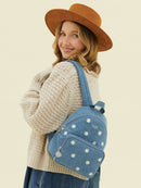 Everyday Mini Backpack - Denim & Daisies