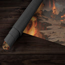 Volcanic Eruption Playmat