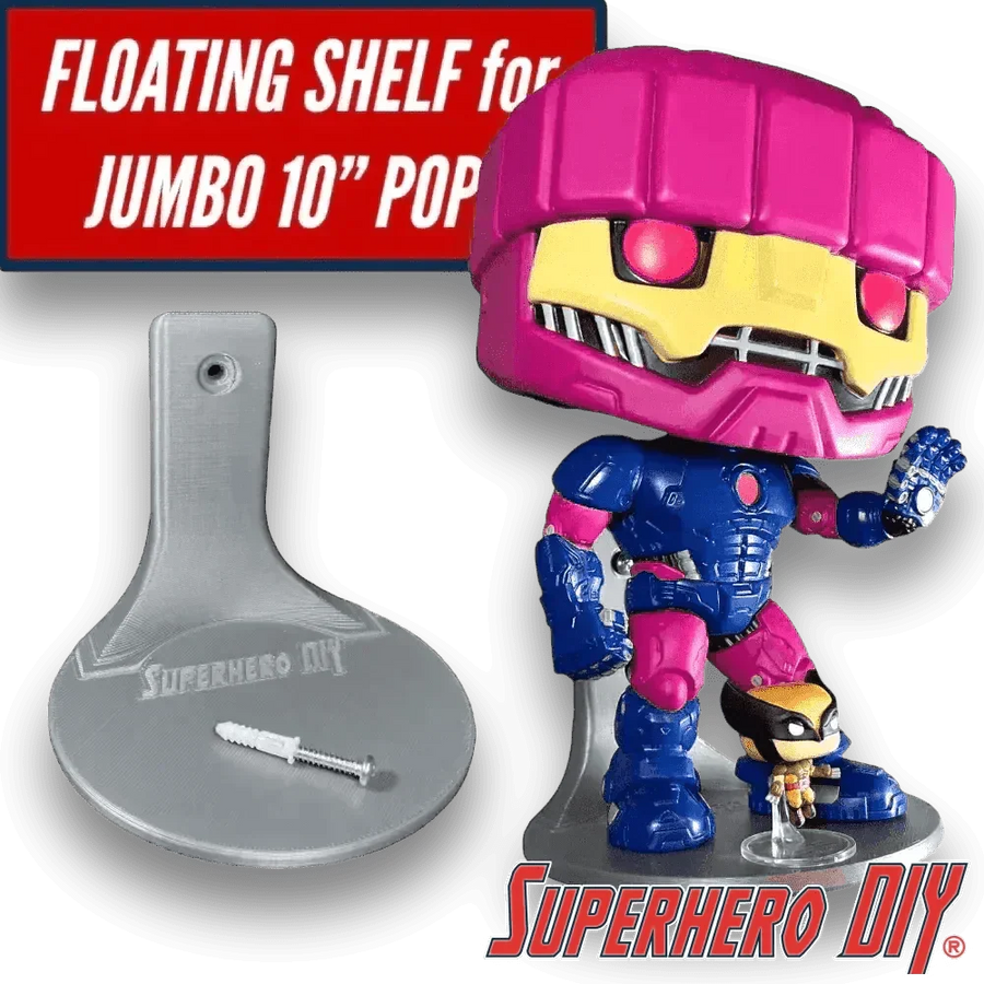 Jumbo Floating Figure Shelf for Jumbo 10