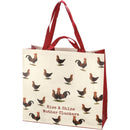 Jumbo Tote Rise & Shine Mother Cluckers Double-Sided Extra Large Shopping Tote Bag