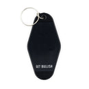 Just Fuck Right Off There, Fuckity McFuckerson Black Motel Style Keychain