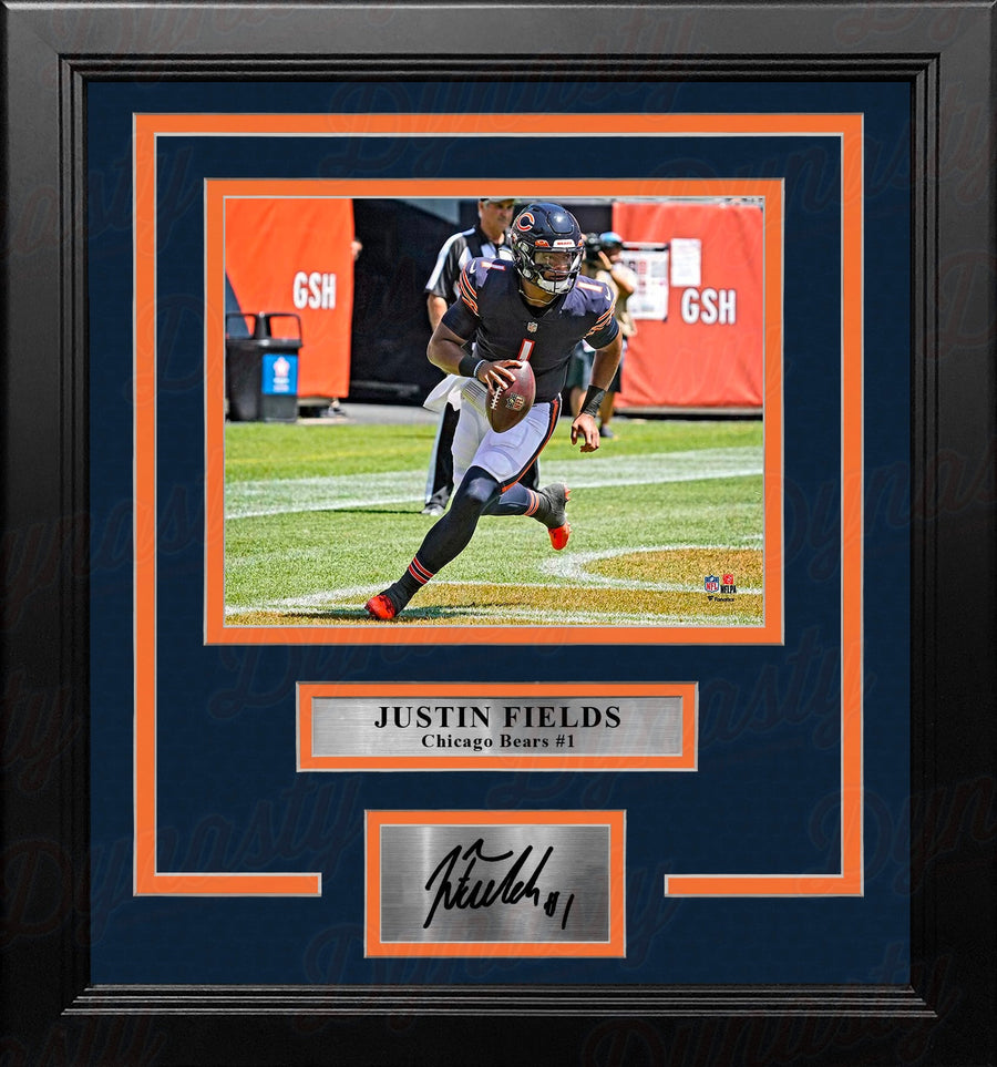 Justin Fields on the Run Chicago Bears 8