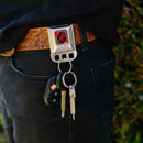 Keyholder - Toyota Racing Development TRD Stripe Logo Full Color Red/Black