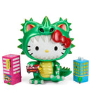 Kidrobot: Sanrio: Hello Kitty - Kaiju Cosplay 8" Vinyl Art Figure - Metallic Green Edition