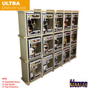 KUBBIE ULTRA (3x5) - In Box Display Case for Funko Pops, Wall Mountable & Stackable Pop Shelf (MDF Wood)