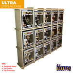 KUBBIE ULTRA (3x5) - In Box Display Case for Funko Pops, Wall Mountable & Stackable Pop Shelf (MDF Wood)