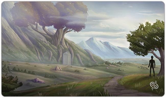 Door to the Mountain Playmat