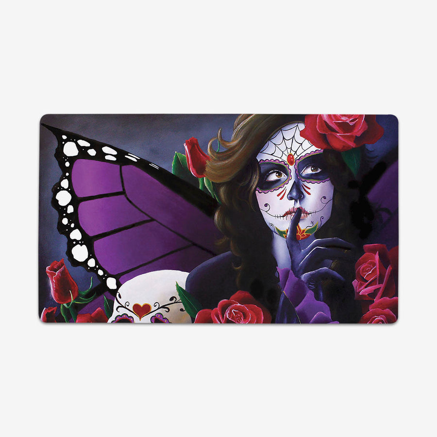 Sugar Skull Rose Garden Playmat