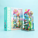 Keeppley City Corner: Flower House Building Block Set