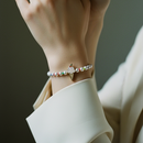 Kids Samantha Pearl Beaded Children's Bracelet with Cute Charm | Popsicle, Ice Cream, or Cherries