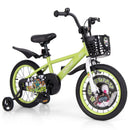 14 Inch Kids Bike Adjustable with Detachable Training Wheels for 3-5 Years Old-14 inches