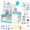 Kids Doctor Play Set with Adjustable Height Bar