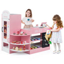 Kids Grocery Store Playset with Cash Register & POS Machine