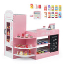 Kids Grocery Store Playset with Cash Register & POS Machine