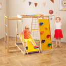 Kids Indoor Playground 6-in-1 Jungle Gym for 3-14 Years Olds