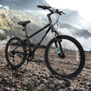 Kids Mountain Bike 20 24 Inch Child Bicycle for Boys Girls Aged 8+ Years Old Black