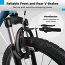 Kids Mountain Bike 20 24 Inch Child Bicycle for Boys Girls Aged 8+ Years Old Navy