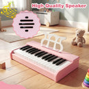 Kids Piano Keyboard 30 Keys Digital Piano with Music Stand for 3+ Years Old Beginners