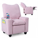 Kids Recliner Sofa with Adjustable Footrest and Cup Holder