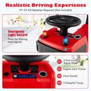 Kids Ride On Push Car Licensed SCANIA Truck Toy with Steering Wheel and Music