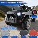 Kids Ride On UTV Car with Detachable Trailer 12V Battery Powered Ride On Truck