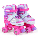 Kids Roller Skates for Toddlers Ages 5-7 with 4 Light-up Wheels