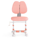 Kids Study Chair with Adjustable Double Backrest and Footrest