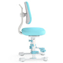 Kids Study Chair with Adjustable Double Backrest and Footrest