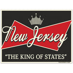 King of States Sticker